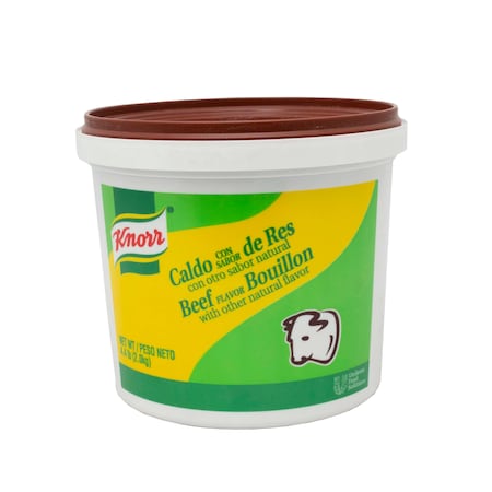 Knorr Knorr Caldo Con Sabor De Res Beef Base/Bouillon 4.4lbs Tub, PK4 84103909